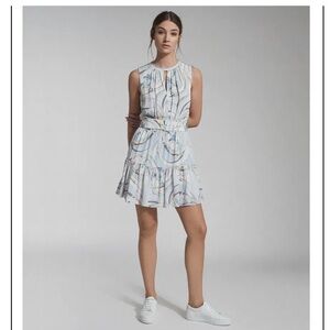 Reiss Vienna Swirl Dress sz 6